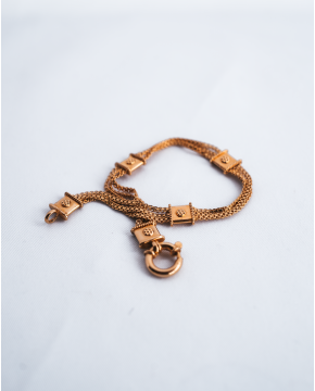 Pulseira de Ouro com...