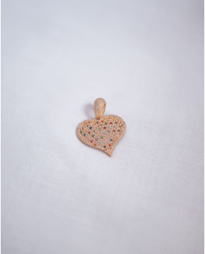 Berloque de Ouro Coração...