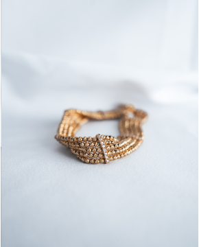 Pulseira Prata Dourada