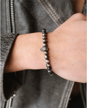 Pulseira Homem C/ Pedra...