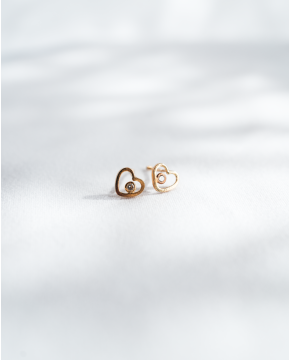 Brincos de Ouro "Amor"