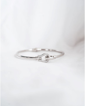 Pulseira De Prata Com...