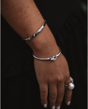 Pulseira De Prata Com...